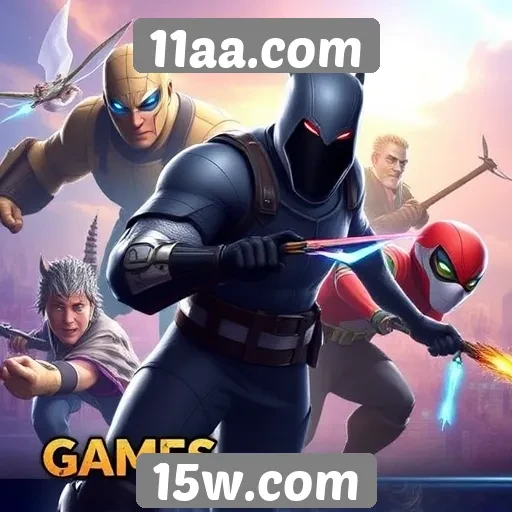 Desempenho de jogos populares no 11aa.com